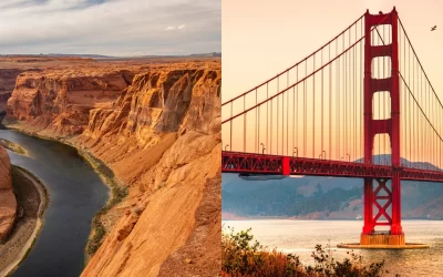 grand canyon e golden gate